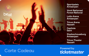 Ticketmaster BE-FR beat